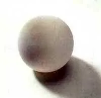 Silikonball, 61mm weiß, Stück, Spotlight