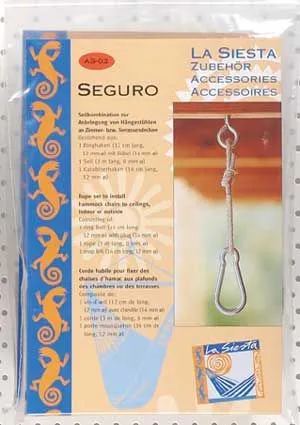 Hammock fixing set Seguro