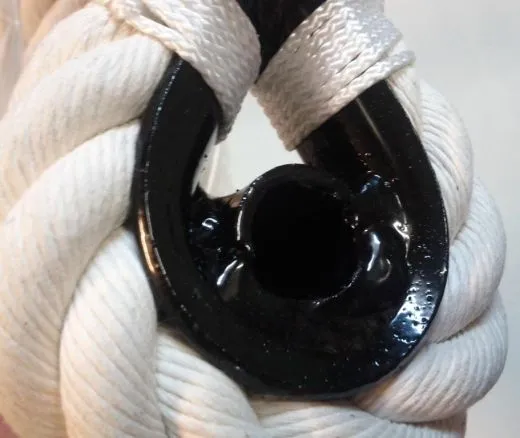 Trapezstange, 60cm breit, 2,50m Seillänge