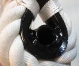 Trapezstange, 45cm breit, 2,20m Seillänge