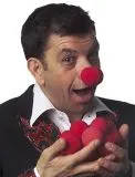 Clown nose foam material, piece