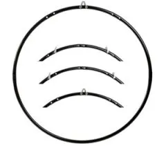 Trapezring 85cm, 1- und 2-Punktaufhängung