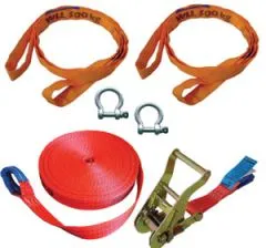 Slackline Set Super Guide 35mm sechsteilig