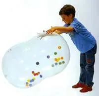 Gymnic Physio-Rolle 55x90cm, transparent